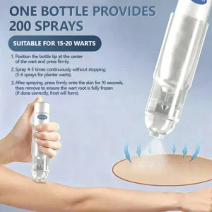 Official Store ✅|🌟 𝑽𝒊𝒕𝒂𝒍𝒊𝒔𝒚𝒔 𝑷𝒂𝒊𝒏𝒍𝒆𝒔𝒔 𝑩𝒊𝒐-𝑪𝒓𝒚𝒐𝒈𝒆𝒏 𝒕𝒆𝒄𝒉𝒏𝒐𝒍𝒐𝒈𝒚 𝑹𝒆𝒎𝒐𝒗𝒂𝒍 𝑾𝒂𝒓𝒕 𝑺𝒑𝒓𝒂𝒚| 👩‍⚕️ Instantly Remove Warts, Skin Tags & Moles – Painlessly & Safely| backed by science